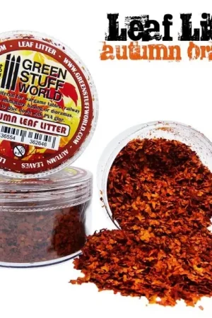Uitverkoop Green Stuff World Leaf Litter - Autumn Orange - modelbouw