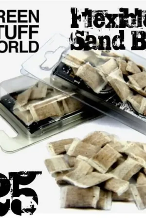 Hoge Kwaliteit Green Stuff World Flexible Sand Bags - modelbouw