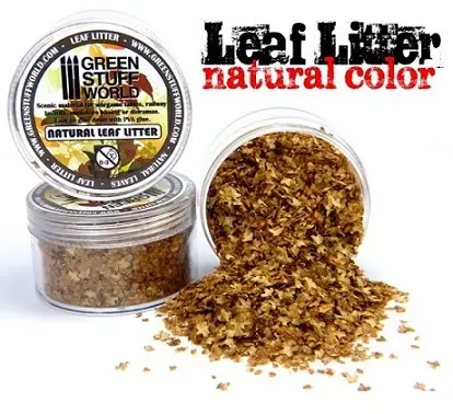 Green Stuff World Leaf Litter - Natural - modelbouw Merkproduct