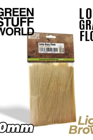 Bestseller Green Stuff World Long Grass Flock 100Mm - Color Light Brown - modelbouw