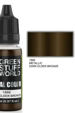Beste Prijs Green Stuff World Metal Color - Dark Elder Bronze - modelbouw