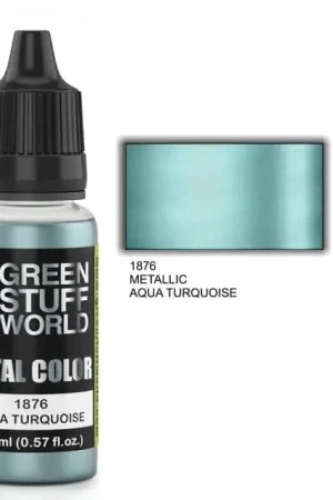 Green Stuff World Metal Color - Aqua Turquoise - modelbouw Must-Have