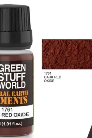 Nieuw Green Stuff World Dark Red Oxide Pigments 30Ml - modelbouw