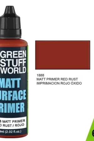 Green Stuff World Matt Surface Primer - Red Rust - modelbouw Seizoensaanbieding