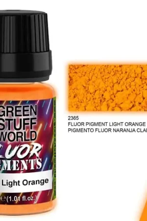 Green Stuff World Fluor Pigments - Light Orange - modelbouw Shop Nu