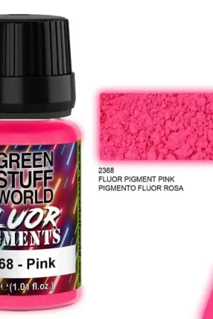 Green Stuff World Fluor Pigments - Pink - modelbouw Express Levering