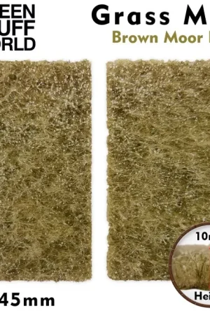 Green Stuff World Grass Mats - Brown Moor Fields - modelbouw Direct Beschikbaar