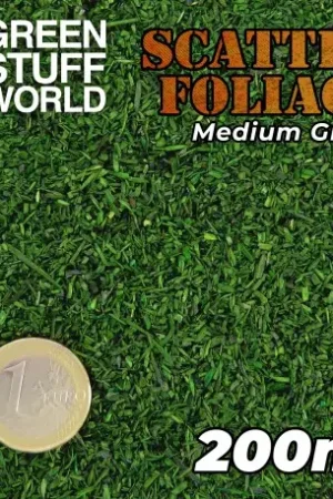 Dagaanbieding Green Stuff World Scatter Foliage - Medium Green - 200Ml - modelbouw