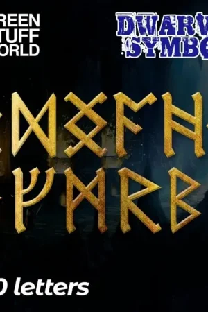Green Stuff World Dwarven Symbols - modelbouw Direct Beschikbaar
