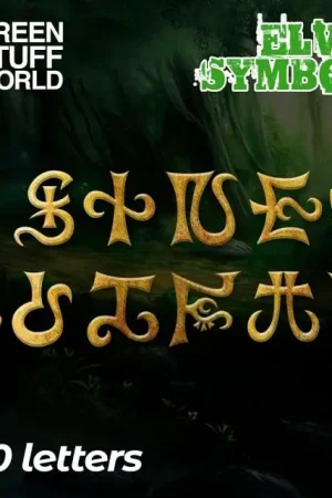 Green Stuff World Elven Symbols - modelbouw Koopje