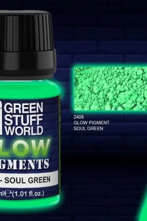 Aanbieding Green Stuff World Glow Pigments - Soul Green - modelbouw