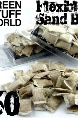 Beperkt Aanbod Green Stuff World Flexible Sand Bags - modelbouw