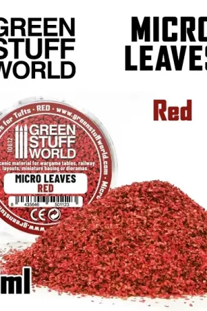 Shop Nu Green Stuff World Micro Leaves Red Mix 60Ml - modelbouw