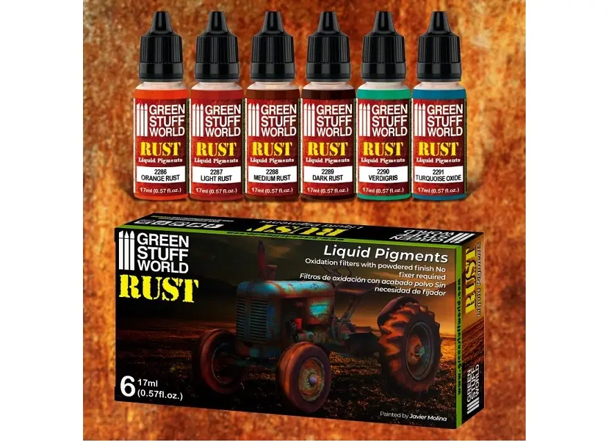 Beste Prijs Green Stuff World Liquid Pigments - Rust - modelbouw