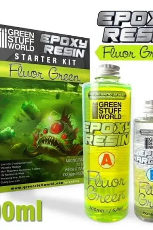Green Stuff World Epoxy Resin - Fluor Green - modelbouw Bestseller