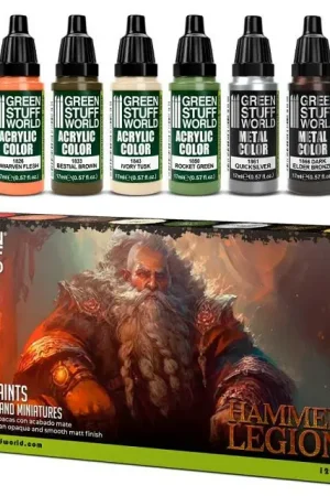 Beste Prijs Green Stuff World Paint Set - Hammer Legion - modelbouw
