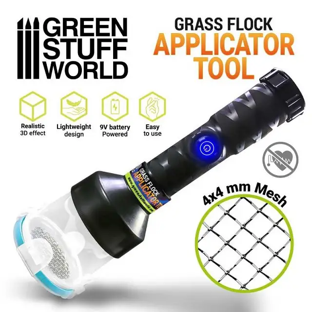 Populair Green stuff world GRASS FLOCK APPLICATOR TOOL - 320MM LENGTH #GSW2797