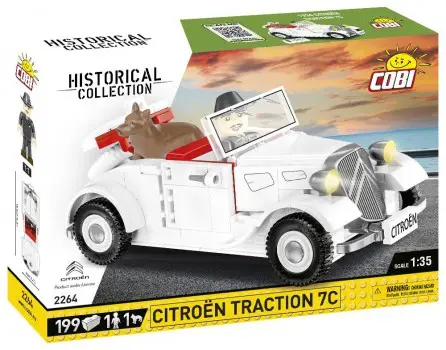 Flitsaanbieding Cobi Wwii Citroen Traction 7C - modelbouw