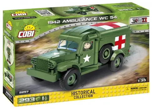 Cobi 293 Pc Wwii 1942 Ambulance Wc54 - modelbouw Favoriet