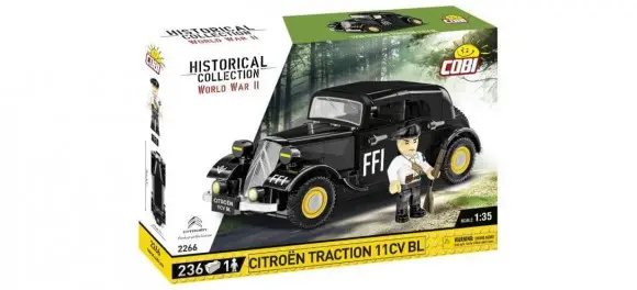 Beste Prijs Cobi 236 Pcs Wwii Citroen Traction 11Cv - modelbouw