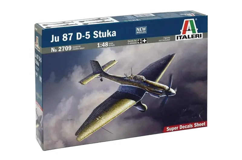 Italeri 1:48 JU 87 D-5 STUKA - modelbouw Laatste Versie