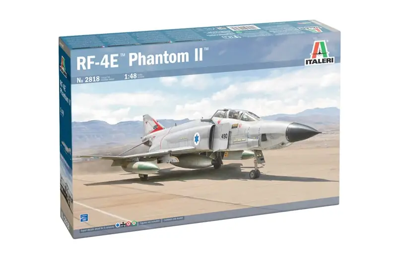 Korting Italeri 1:48 Rf-4E Phantom - modelbouw