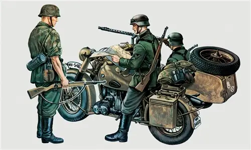 Italeri 1:35 Bmw R75 With Sidecar - modelbouw Betrouwbaar