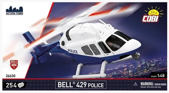 Cobi 1:72 BELL 429 POLICE - modelbouw Flitsaanbieding