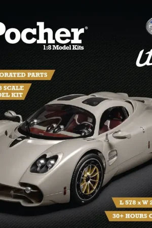 Pocher 1:8 Pagani Utopia Coupé - modelbouw Betrouwbaar