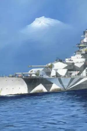 Actieprijs Trumpeter 1:200 German Tirpitz Battleship - modelbouw