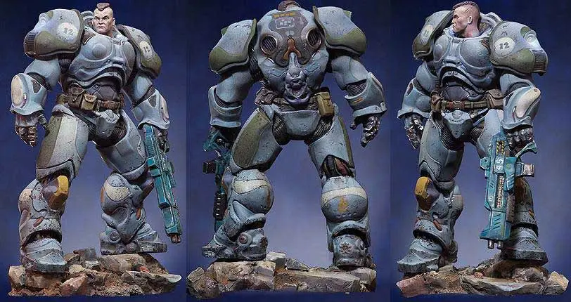 Andrea Miniatures Sgt.Connor Serpentian Heavy Infantry - modelbouw Dagaanbieding