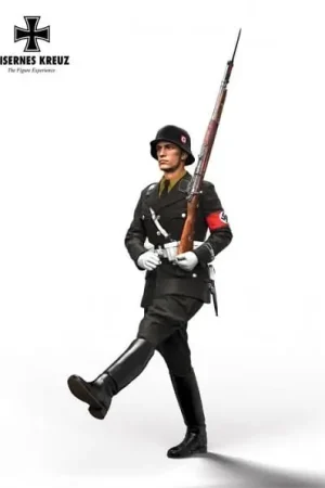 Andrea Miniatures 1:16 Soldat Im Stechschritt Lah - modelbouw Direct Verzonden