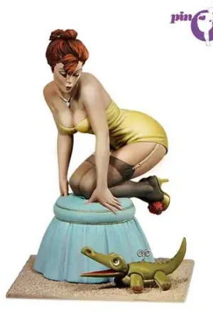 Andrea Miniatures Mind The Crocodile - modelbouw Beperkt Aanbod
