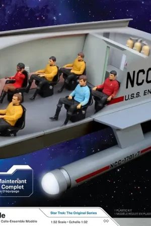 Laatste Kans Polar lights 1:32 Star trek GALILEO SHUTTLE WITH INTERIOR #POL995