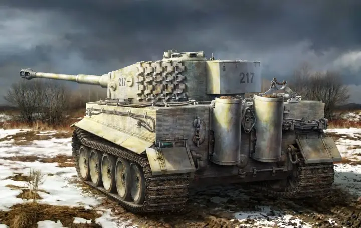 Rye Field Model 1:35 Tiger I Middle Production Full Interior #RMF5010 Goedkoop