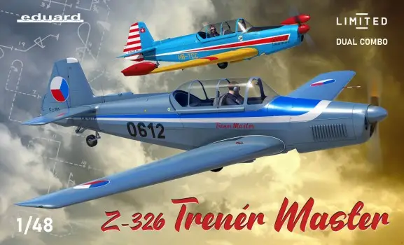 Bestel Nu Eduard 1:48 Z-326 Trener Master Limited Dual Combo - modelbouw