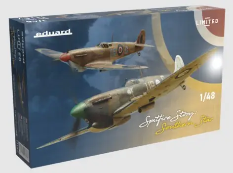 Beperkt Aanbod Eduard 1:48 Spitfire Story : Southern Star - modelbouw
