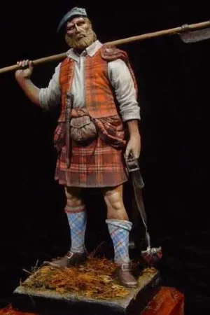 Young Miniatures 90Mm Highland Clansman - modelbouw Uitverkoop