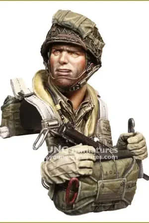 Op = Op Young Miniatures 1:10 Us Airborne Normandy 1944 - modelbouw