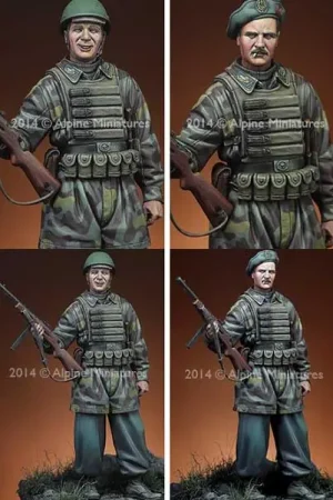 Alpine Miniatures 1:16 Italian Paratrooper Nembo Division - modelbouw Populair