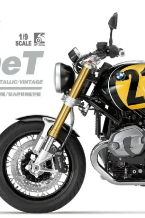Lage Kosten Meng 1:9 Bmw R Nine T Option 719 Black Storm Pre-Colored Edition - modelbouw