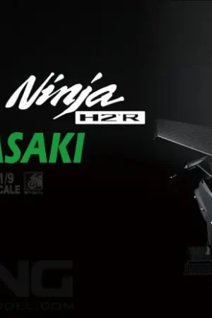 Meng 1:9 Kawasaki Ninja H2R - Pre-Coloured Parts #001S Nieuw