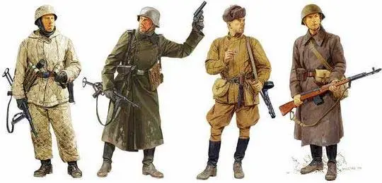 Express Levering Dragon 1:35 Ostfront Winter Combatants - modelbouw