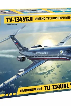Favoriet Zvezda 1:144 Tupolev Tu-134 Ubl Training Plane - modelbouw