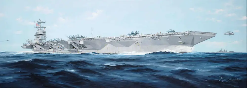 Superprijs Trumpeter 1:350 Uss Gerald R. Ford Cvn-78 #05638