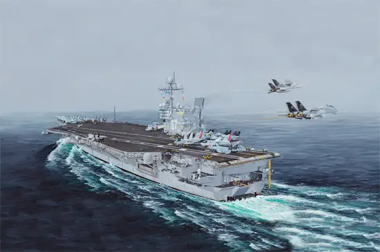 Nieuw I Love Kit 1:350 Uss John F.Kennedy Cv-67 - modelbouw