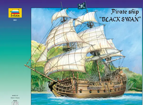 Zvezda 1:72 Black Swan modelbouw bouwpakket Speciale Aanbieding