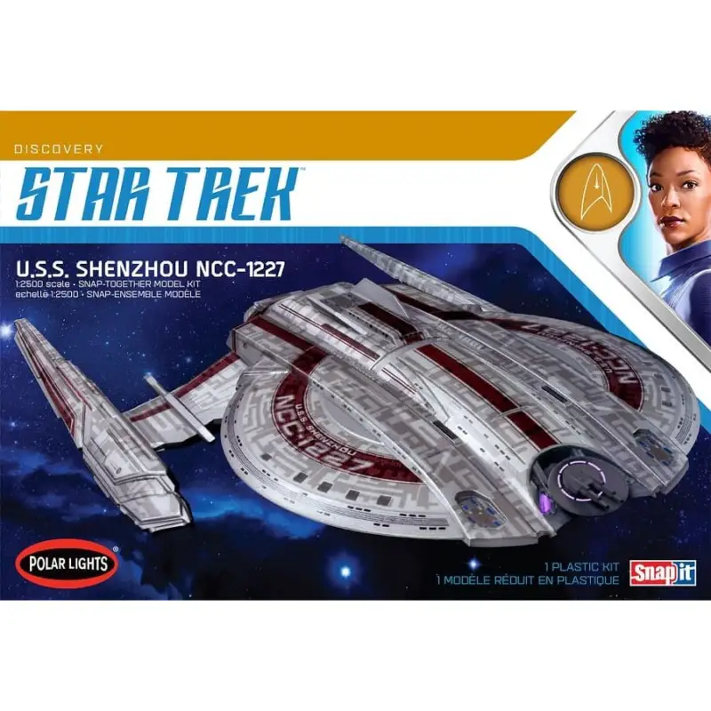 Polar Lights 1:2500 STAR TREK USS SHENZHOU #POL967 Betaalbaar