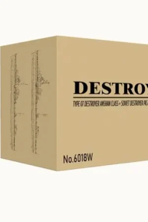 Takom 1:350 DESTROYER BOX TYPE 07 DESTROYER ANSHAN CLASS + SOVIET DESTROYER PR.7 GREMYASHCHIY 1942 +SY.1 MISSILE - modelbouw Nieuw