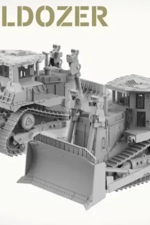 Korting Takom 1:72 D9 BULLDOZER LIMITED EDITION - modelbouw